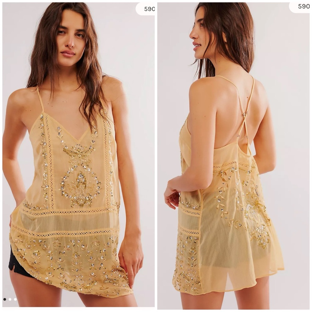 Free PeopleStarstruck mini slip dress